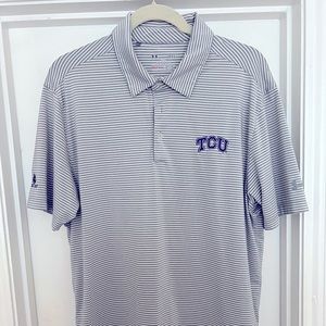 TCU Horned Frog Under Armour Polo